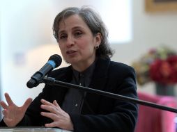 Aristegui cuestionó la actividad empresarial de los hijos del Presidente López Obrador. EFE/ARCHIVO