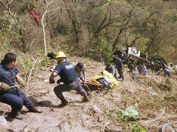 El accidente ocurrió en el kilómetro 637 de la carretera Fernando Belaúnde Terry. AFP/ARCHIVO