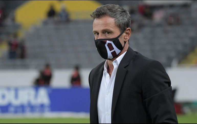 El estratega se dijo contento por el momento que vive Atlas en la actualidad, pero sobre todo porque mantiene el sueño de ser campeón. IMAGO7