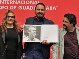 Este martes Amaury presentó en la FIL 2021 el libro titulado “Jorge Vergara: sueños”, mismo en el que participó y donde se cuentan aspectos personales y profesionales del histórico y polémico propietario del Rebaño. EL INFORMADOR/A. Camacho