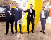 Juan Riestra, Germán De Zulueta, Carlos Lomelí y Lucho Fernández del Valle GENTE BIEN JALISCO/CLAUDIO JIMENO