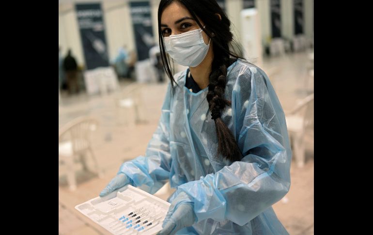 La vacunación se realizará con dos dosis con un intervalo de tres semanas entre la primera y la segunda. AP/A.Franca