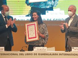 Fernanda Trías expuso las diversas inquietudes que plasmó en 