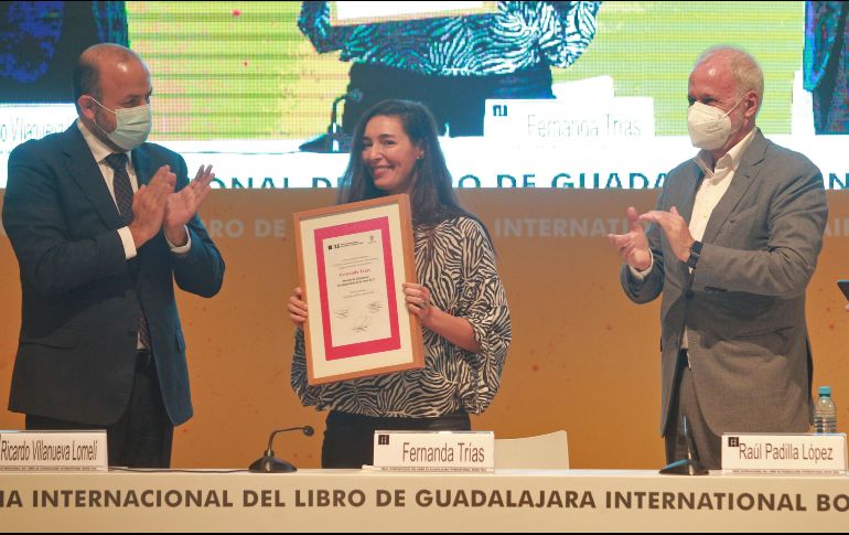 Fernanda Trías expuso las diversas inquietudes que plasmó en 