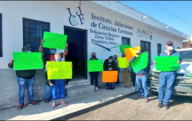 Desde ayer, la Comisión Estatal de Derechos Humanos Jalisco emitió el acta de investigación 566/2021/III por la situación que vivían los habitantes de Magdalena. ESPECIAL