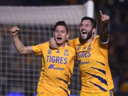 MARCÓ EL CAMINO. Florian Thauvin abrió la lata para Tigres con un golazo. IMAGO7