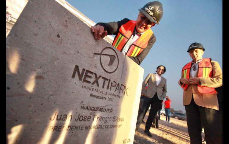 COMPROMISO. El alcalde de Zapopan, Juan José Frangie explicó que durante su gestión se dará impulso a los proyectos de empresarios locales.