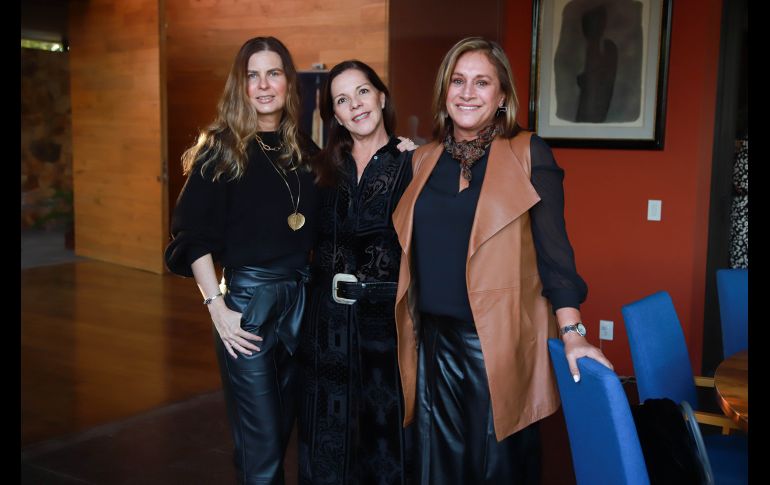 Odette Cabello, Ana Paula Dávila y Lourdes Márquez. GENTE BIEN JALISCO/TONY MARTÍNEZ