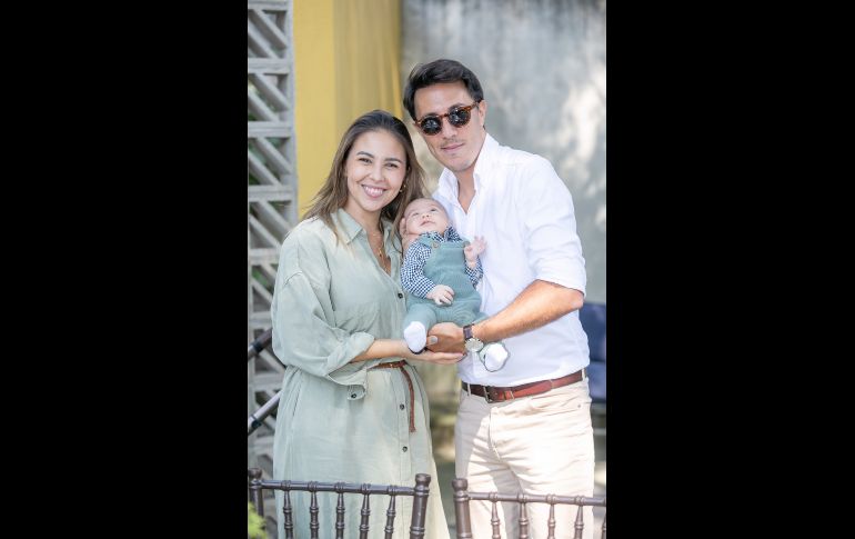 Natalia, Mario Joaquín y Juan Lunghi. GENTE BIEN JALISCO/JORGE SOLTERO