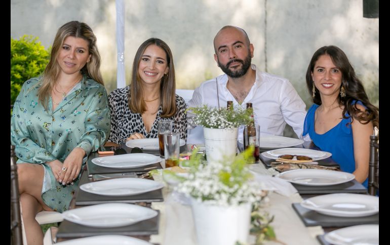 Adriana Ramírez, Alejandra Rodríguez, Luis Melchor y Claudia Webber. GENTE BIEN JALISCO/JORGE SOLTERO