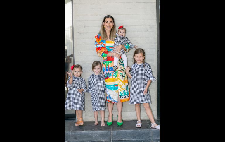 Martina Ramírez, Cayetana Ramírez, Mabel Dueñas, Elena Ramírez y María José Ramírez. GENTE BIEN JALISCO/JORGE SOLTERO