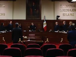 Fernando Franco llamó a sus compañeros a mantenerse unidos y a defender la autonomía del Poder Judicial de la Federación. SUN/ARCHIVO