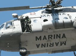 OPERATIVO en la zona metropolitana de guadalajara. En las labores participaron elementos de la Secretaría de Marina (Semar), Secretaría de la Defensa Nacional (Sedena), Guardia Nacional y Fiscalía General de la República (FGR). AFP