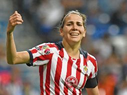 Por lo suyo. Alicia Cervantes es la referente rojiblanca en esta serie ante el América. Imago7