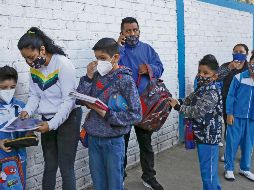 Precaución. La Secretaría de Educación Pública pide mantener todas las medidas sanitarias durante las clases presenciales. Archivo/ El Informador