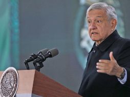 Guardia Nacional. AMLO inauguró un cuartel en Michoacán. EFE