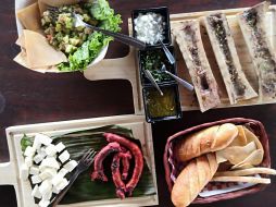 Platillos de Kalvino’s Steak Bar. ESPECIAL/CORTESÍA KALVINO'S STEAK BAR.