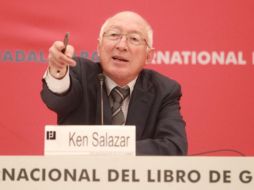 Ken Salazar. El embajador de Estados Unidos en México, participó en el foro “Perspectivas de la relación México-Estados Unidos de América”. EL INFORMADOR/ A. CAMACHO