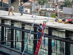SE APRESURAN. Este medio de comunicación llevó a cabo un recorrido por las estaciones que la SIOP reportó como terminadas y observó que en algunas, como en la de Periférico Norte (en la imagen), aún hay pendientes. El Informador/ G. Gallo