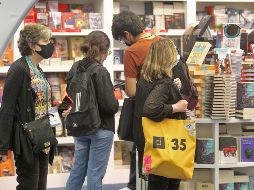 En esta edición hubo 450 presentaciones de libros, de las cuales 400 fueron presenciales y 50 virtuales. EL INFORMADOR / A. Camacho