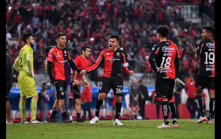 ÉXTASIS. Los Rojinegros celebraron el pase a la Gran Final con la euforia a tope. IMAGO7