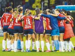 Van  por el gol. Chivas femenil necesita un gol para calificar a la final. @CHIVASFEMENIL