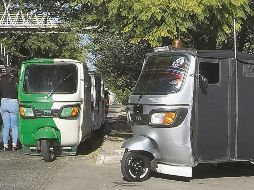 Censo.  En la  metrópoli  circulan más de cuatro mil 500 mototaxis, de acuerdo con el último recorte de la Secretaría del Transporte. A. Camacho