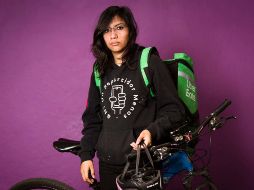 Decenas de accidentes mortales, secuestros y hasta asesinatos: los repartidores de comida de Ciudad de México se unen para reclamar, al igual que sus colegas en otros países, sus derechos laborales. AFP / O. Torres