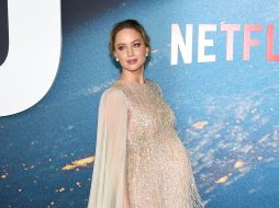 Jennifer Lawrence durante la alfombra roja de 