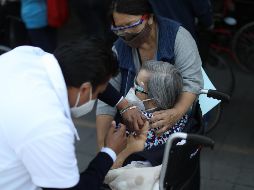 La inmunización será para todos los adultos mayores de 60 años con esquema completo de vacunación y solo se requiere que hayan pasado al menos seis meses de la última dosis aplicada. EFE / ARCHIVO