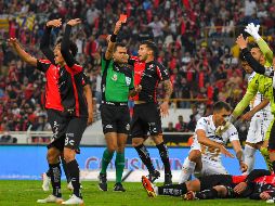 Brizio no encontró fallas en el trabajo de los silbantes César Arturo Ramos en el León vs Tigres, y Antonio Pérez Durán en el Atlas vs Pumas. IMAGO7