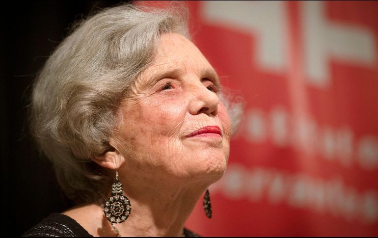 A sus casi 90, Poniatowska sigue construyendo grandes historias para sus lectores. AP/ARCHIVO