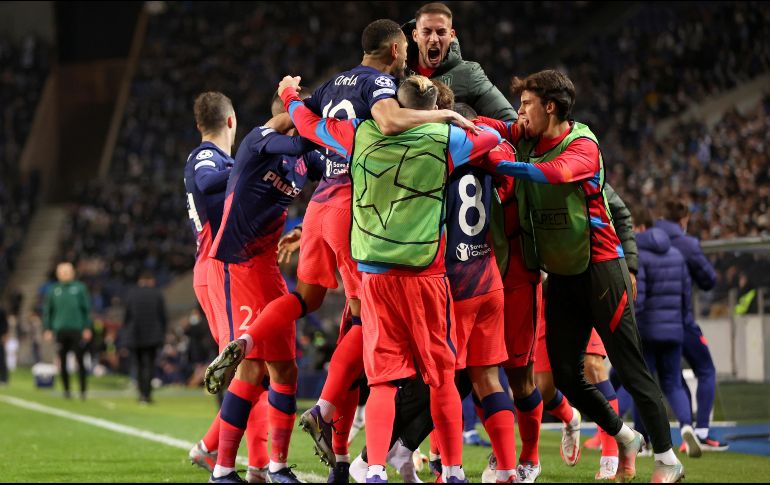 Los rojiblancos tenían que ganar y esperar a que el Milan no lo hiciera en su estadio ante el Liverpool. AP/L. Vieira