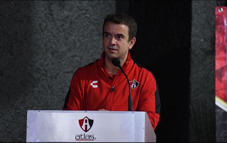 Con un año y un mes como presidente, José Riestra confía en ver al Atlas campeón el domingo. IMAGO7/L. Barba