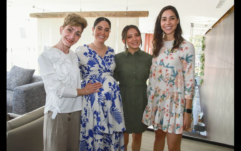 Cristina Casado, Patsy Contreras, Annie Flores e Ilse Contreras. GENTE BIEN JALISCO/ANTONIO MARTÍNEZ