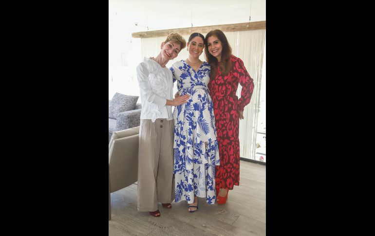 Cristina Casado, Patsy Contreras y Patricia Ramírez. GENTE BIEN JALISCO/ANTONIO MARTÍNEZ
