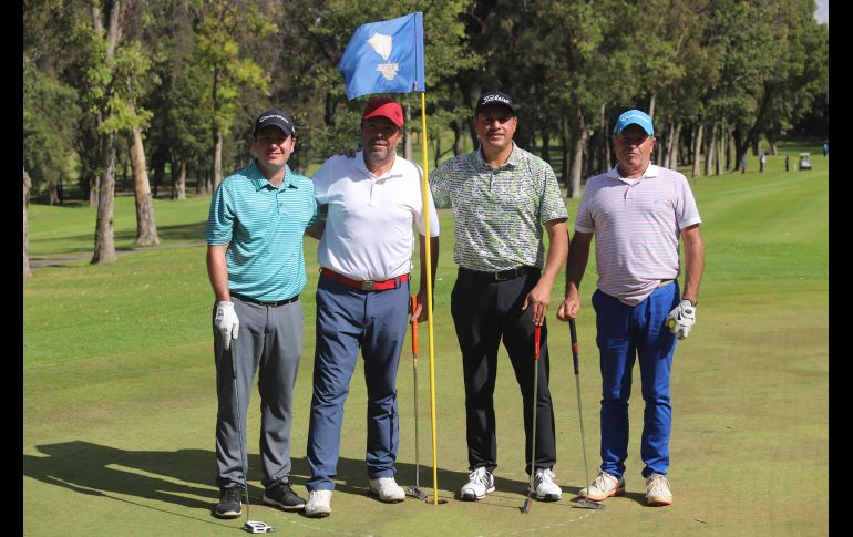 Diego González, Rafa González, Rodman Muñoz y Mite Orozco. GENTE BIEN JALISCO/CLAUDIO JIMENO