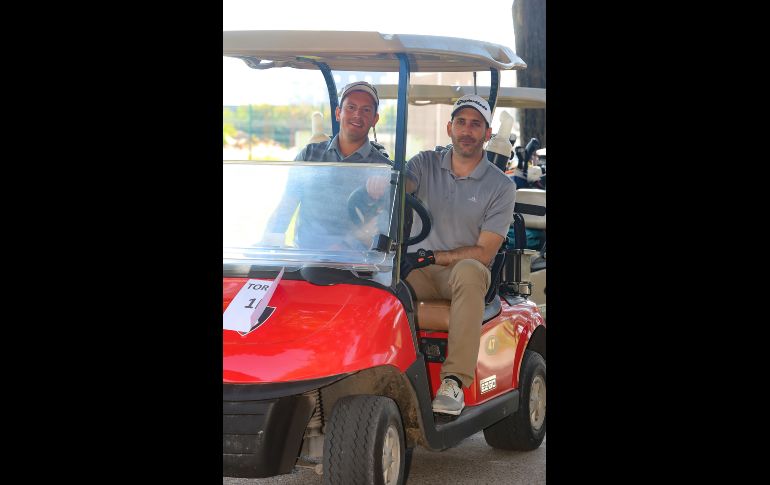Rodrigo Vázquez y Alejandro Castillo. GENTE BIEN JALISCO/CLAUDIO JIMENO