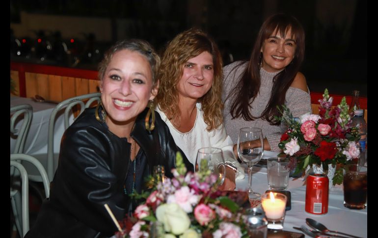 Mónica Fernández, Marisol Karam y Verónica Villarreal. GENTE BIEN JALISCO/ANTONIO MARTÍNEZ
