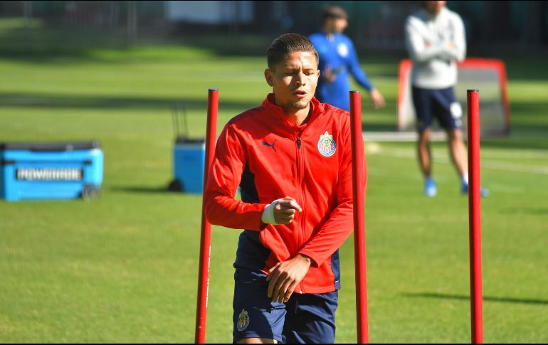Durante esta segunda etapa en el Rebaño, el atacante marcó un gol con el primer equipo.  IMAGO7