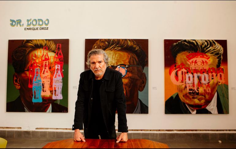 Enrique Oroz. Tras un descanso, el artista vuelve a la Perla Tapatía en un momento que considera “necesario”. EL INFORMADOR/G. Gallo