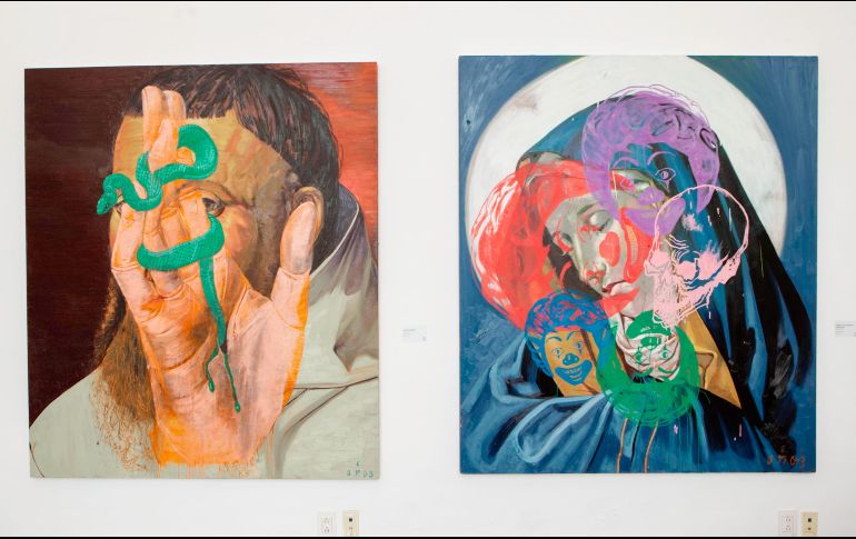 “Dr. Lodo” está integrada por 11 obras al óleo, 5 gouaches y piezas de gráfica. EL INFORMADOR/G. Gallo