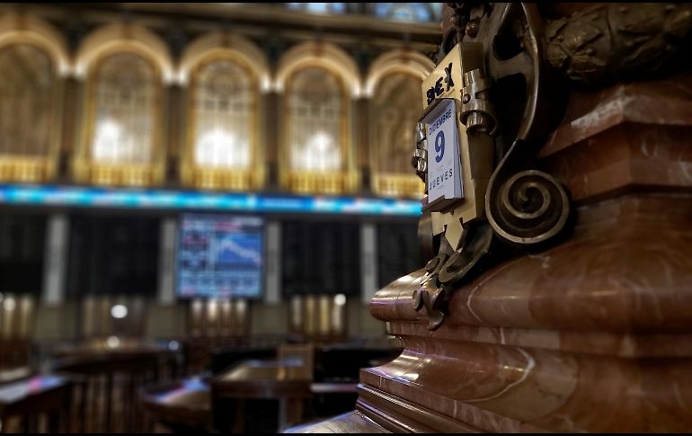 Con el avance de este día, el IPC registra un movimiento positivo acumulado en lo que va del año del 16.27 por ciento. EFE/A. Tejido