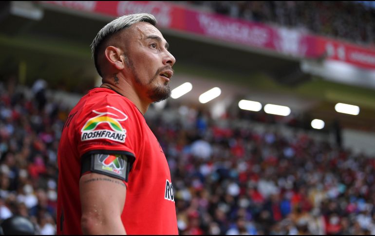 PILAR. Rubens vistió la playera del Toluca los últimos tres torneos, donde participó en 54 partidos y concretó ocho goles. IMAGO7