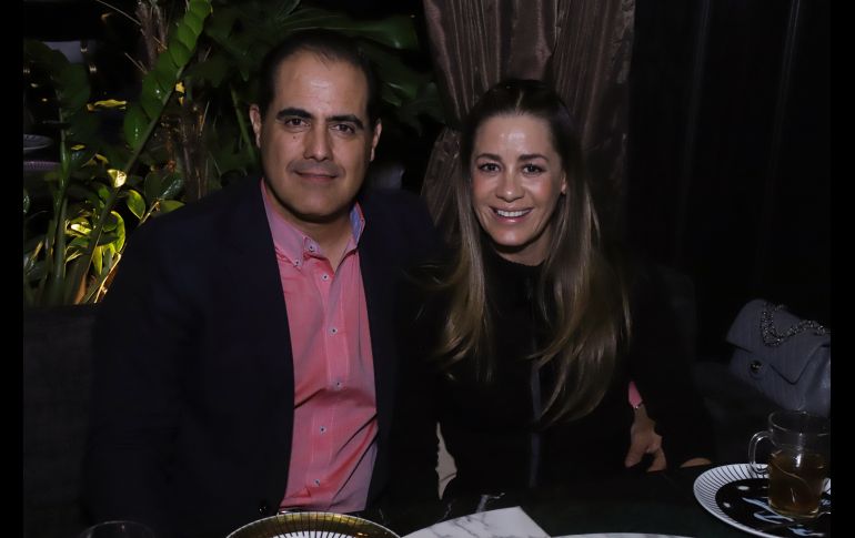Alejandro Damy y Gabriela Romo. GENTE BIEN JALISCO/CLAUDIO JIMENO