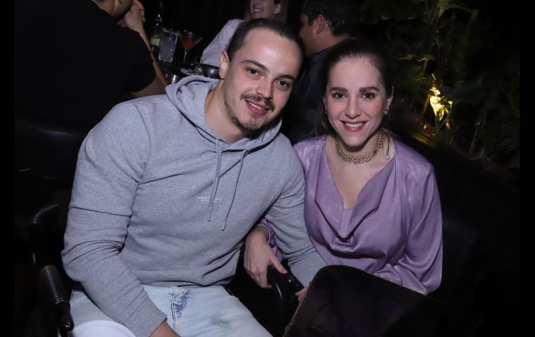 Julio Zambrano y Andrea Celis. GENTE BIEN JALISCO/CLAUDIO JIMENO