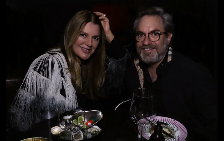 Gaby Sánchez y Eduardo Caccia. GENTE BIEN JALISCO/CLAUDIO JIMENO