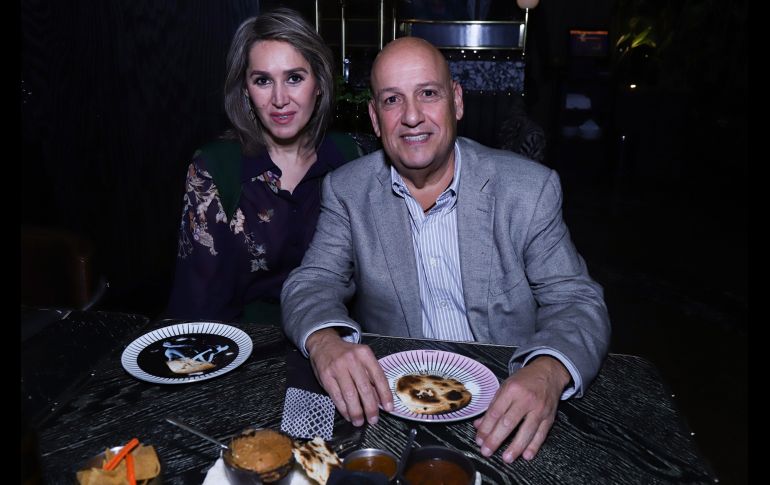 Elka Boutier y Víctor Arriola. GENTE BIEN JALISCO/CLAUDIO JIMENO