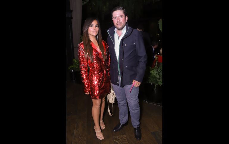 Mónica Ochoa y Fabricio Aceves. GENTE BIEN JALISCO/CLAUDIO JIMENO