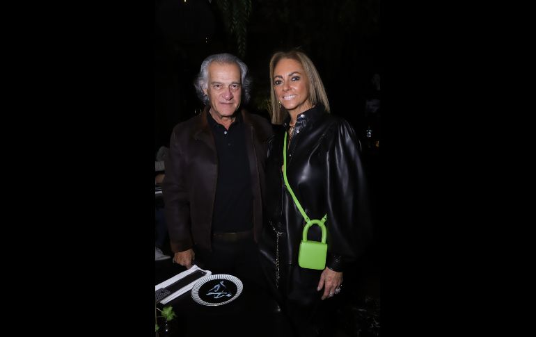 Ricardo Elías y Cecy Rabinovitz. GENTE BIEN JALISCO/CLAUDIO JIMENO